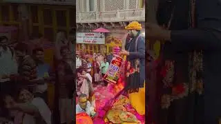 Vrindavan ki Holi 😍❤️&zwj;🩹 #shorts #vrindavan