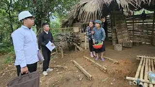 Where will the homeless girl and the old woman go when the company reclaims the land?