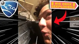HIS XBOX EXPLODED!!