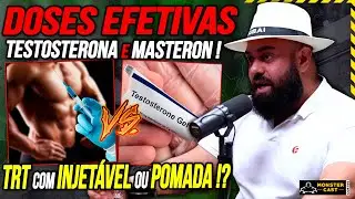 TESTO E MASTERON ! A CHAVE PARA AUMENTAR SEUS GANHOS COM DOSES CERTAS ! | GABRIEL KAMINSKI