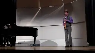 Serenade for Alto Saxophone by Frank Bencriscutto Jeremy Saxophone Solo Competition May 17, 2016