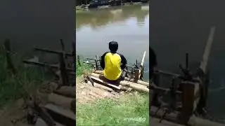 strike ikan mas situ cilutung garut!!