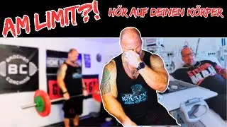 Der K&ouml;rper ZIEHT die Notbremse! 🛑 DIE Lektion f&uuml;r jeden Kraftsportler & Gesundheits-Update