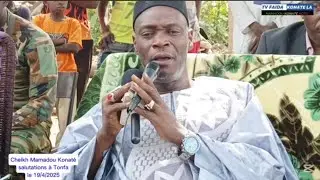 Salutations à Tonfa Cheikh Mamadou Konaté toujours dans brousse Avril 2025