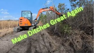Снова делаем канавы прекрасными — Hitachi 50
