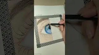 Prismacolour vs Derwent Studio drawing #shorts #art #viral #prismacolor #eyes
