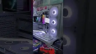 Computer customization #pc  #computer #Panoramic chassis