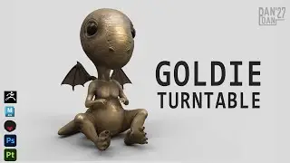 Goldie - 3D Turntable