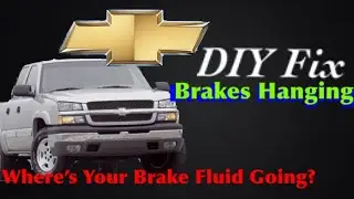 Chevrolet Truck Brakes Hanging and Holding Pressure. How to fix it and what went wrong.