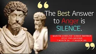 Best Stoic Quotes from Top Thinker, Marcus Aurelius @asaquotesworld @stoicism quotes