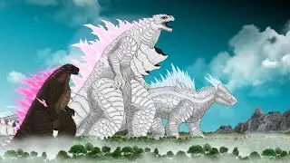 The Fusion of Evolved Godzilla and Shimo [Full]