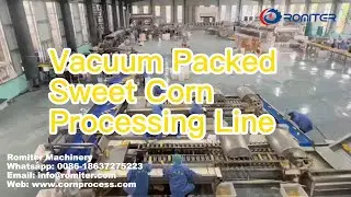 Vacuum Packed Sweet Corn Processing Line