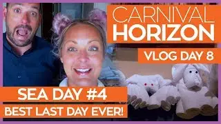 Carnival Horizon | Seaday Brunch, Havana Pool & High Tea | Carnival Cruise Line Vlog Day 08
