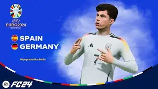 EA FC 24 - Spain vs. Germany ⚽ EURO 2024 Quarter Final Full Match PC Gameplay