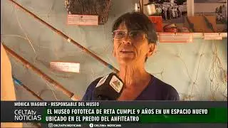 ENTREVISTA DE CELTA TV NOTICIAS A MONICA WAGNER - MUSEO Y FOTOTECA RETA 23-01-26