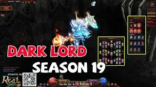 Dark Lord Season 19 - Master 5 - New Skill - New Wing 5th - New Set - MU Online - Server RealMU