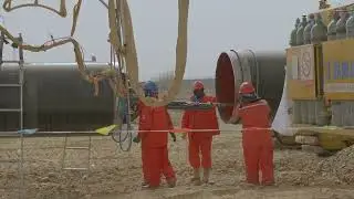 Sequenced Welding on a Pipeline: Internal Root Pass & External Dual-Torch Operation