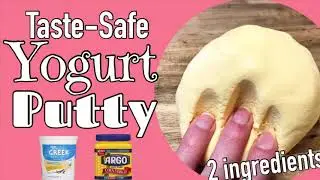 Taste-Safe Yogurt Putty! | Simple Sensory Activity for Kids/Toddlers