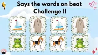Says the Words on beat Challenge !! 🧐🤔 | Part 1 | Hustle less 
