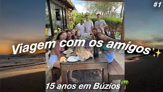 Viagem para Buzios com meu amigos 15 anos -  *viagem com amigos parte 1* 👙🌴✨ | Chabetai