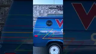 Stranger Things the Squawk radio station van at Ciclavia #strangerthings #strangerthings5 #squawk