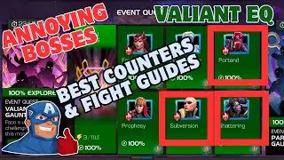 Valiant EQ Solvarch, Cassandra Nova, Magneto | Best Counters With Fight Guide | Mcoc