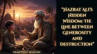 &ldquo;Hazrat Ali&rsquo;s Hidden Wisdom: The Line Between Generosity and Destruction&rdquo; #deeninminute, #viralstory