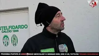 Castelfidardo - Teramo 1-2, le parole del tecnico locale Stefano Cuccù
