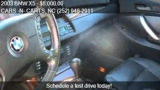 2003 BMW X5 for sale in Washington, NC 27889 at the CARS -N-