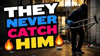 NYC Court Custodian Cleans Trash Outside Courthouse at 4AM