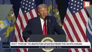 LIVE: President Trump Delivers Remarks in Detroit, MI...