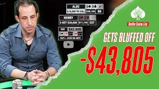 Alec Torelli Gets BLUFFED Off a FULL HOUSE on Hustler Casino Live! - Poker Vlog