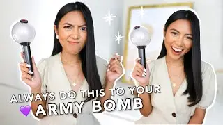 What You Need To Know About ARMY BOMB | How to Connect BTS Lightstick Map of the Soul SE to Phone ✨
