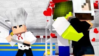 BEIJEI A COELHA DENTRO DO ESCONDERIJO SECRETO NO MINECRAFT ? (ESCONDE-ESCONDE)