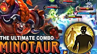 MINOTAUR FLICKER COMBO😱 I REGRET NEVER TRY THIS BATTLE SPELL!! Build Top 1 Global Minotaur ~ MLBB