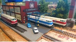 Piko V 200 GFK 🚂 Esu Loksound5/Dreischienengleis🚈/+ Fahrvideo/BR 106/V 36 K/🚝 Modelleisenbahn H0/H0e