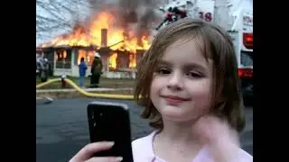 DISASTER GIRL MEME VIDEO