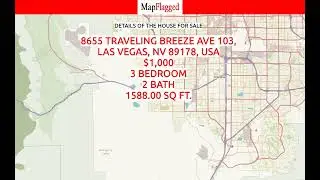 NV,US | Buy house at 8655 TRAVELING BREEZE Ave 103, Las Vegas, USA | MapFlagged