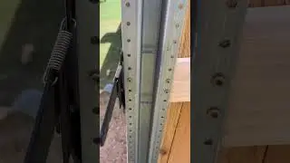 How to secure a gate to hidden metal posts #fence #construction #diy