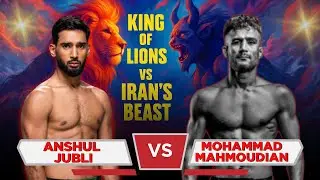 India vs Iran War: Anshul Jubli vs Mohammad Mahmoudian | Full Fight | MFN
