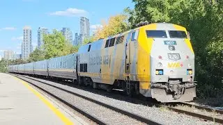 (Equipment Move!) VIA E-83 - 907 At Mimico