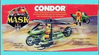 VINTAGE KENNER M.A.S.K. CONDOR - UNBOXING & REVIEW