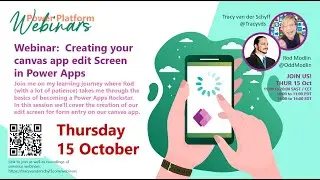 Webinar: Create your Edit Screen in Power Apps