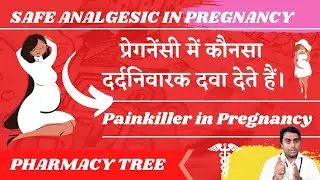 Safe Analgesic in Pregnancy in Hindi || Safe painkiller in Pregnancy in Hindi || Pharmacy Tree ||