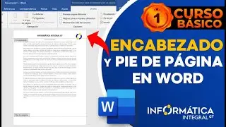 COMO INSERTAR ENCABEZADOS Y PIE DE PÁGINA EN WORD | (Edición 2)