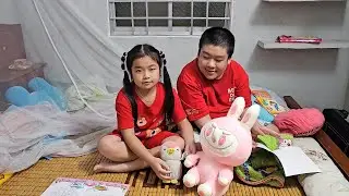 🎨🐥 Muội tô màu gà con ❤️ Xí Muội Family Tập 378