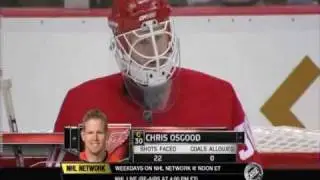 Red Wings Fans Sing at Joe Louis Arena