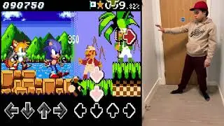 FNF Sonic & Tails VS Mario & Luigi &mdash; Cross Console Clash In Real LIfe