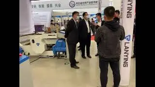 21th China Anping International Wire Mesh Fair&mdash; Lanying CNC wire mesh weaving machine
