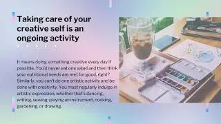 What Is Creative Wellness?